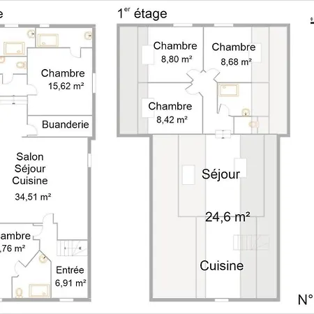 Le Clos O Daims Ferienhaus *